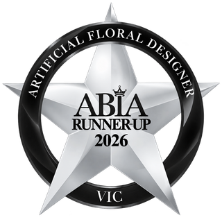 ABIA 2026 Artificial Floral Designer Runner-Up, Victoria